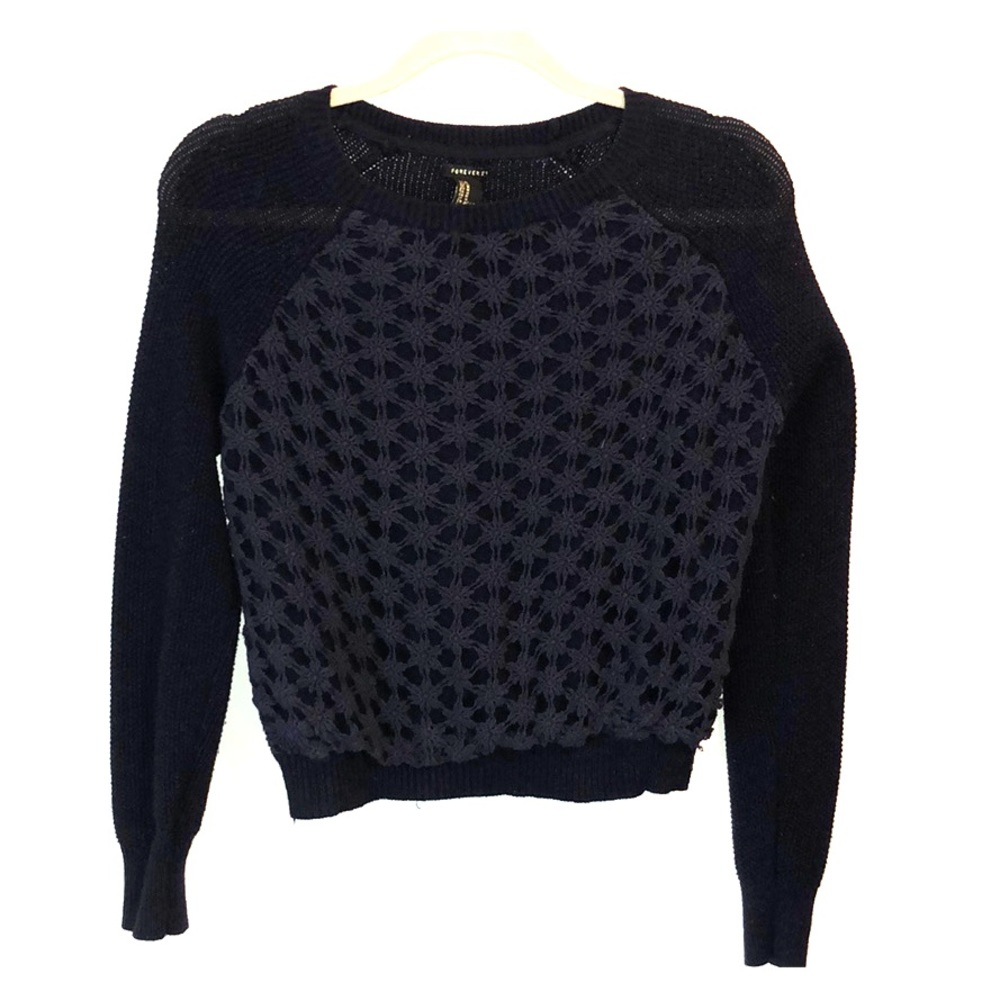 FOREVER 21 knit sweater 🧵